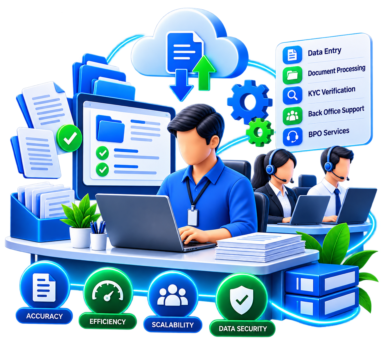 Data Entry KYC and BPO Services